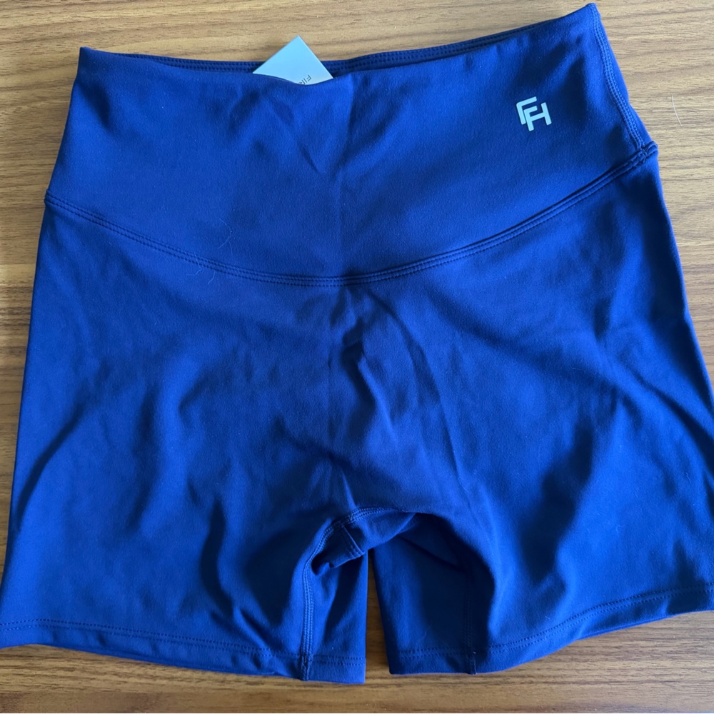 Navy Blue Workout Shorts